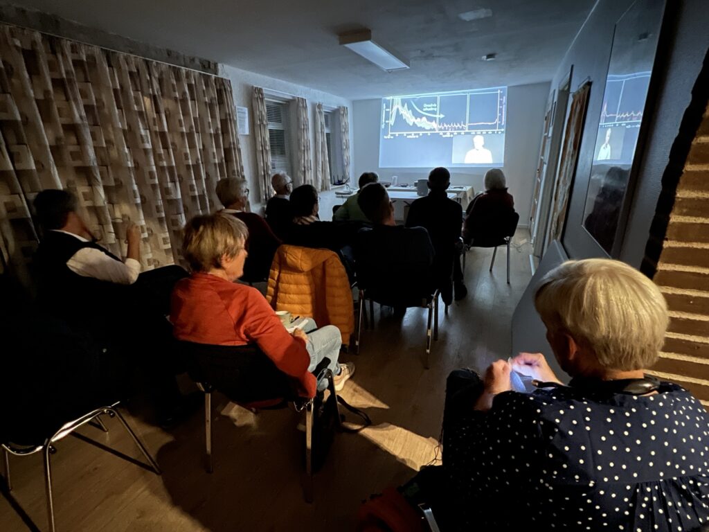 Foredrag i Det grønne Røde Kors hus